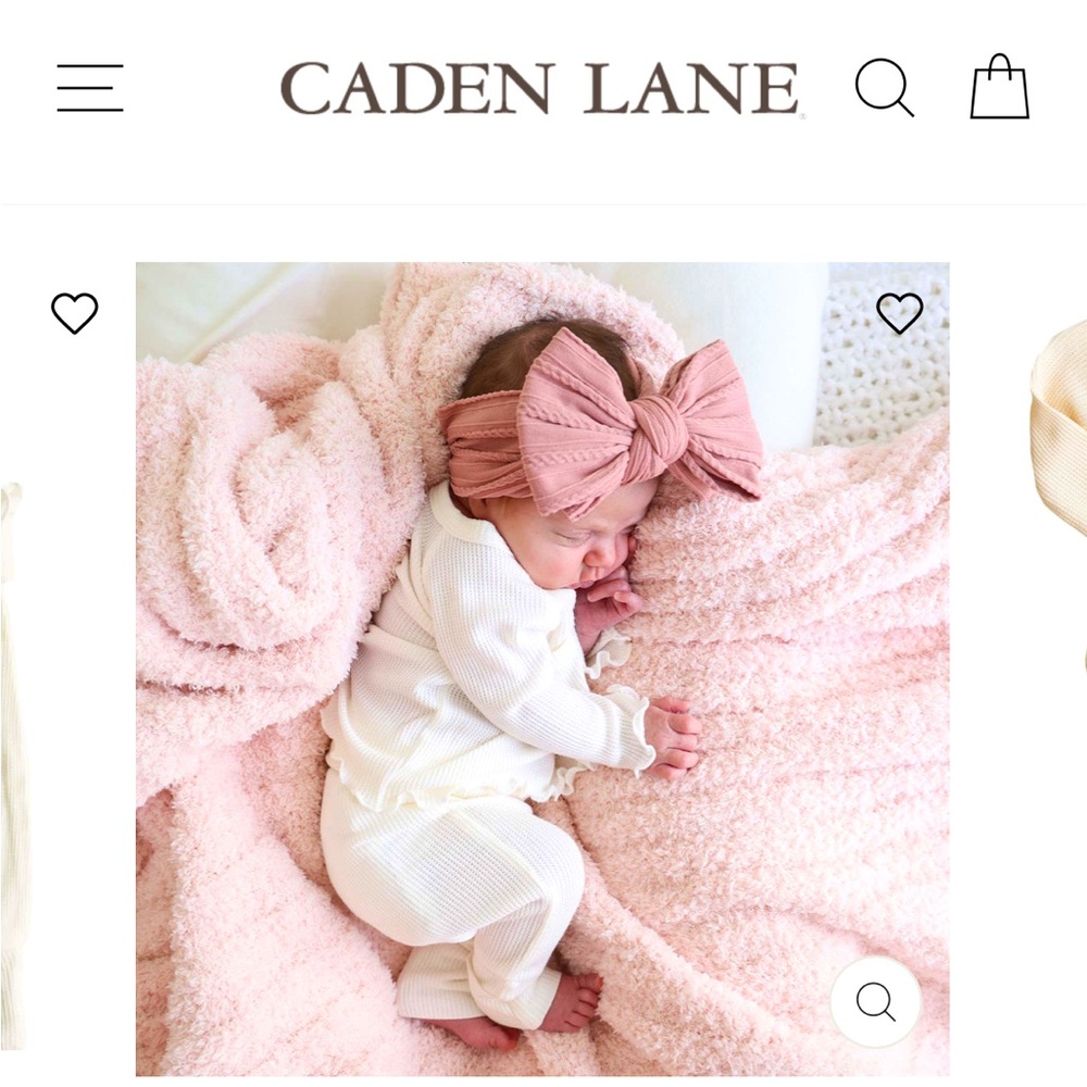 Caden lane nwot super soft waffle bamboo outfit